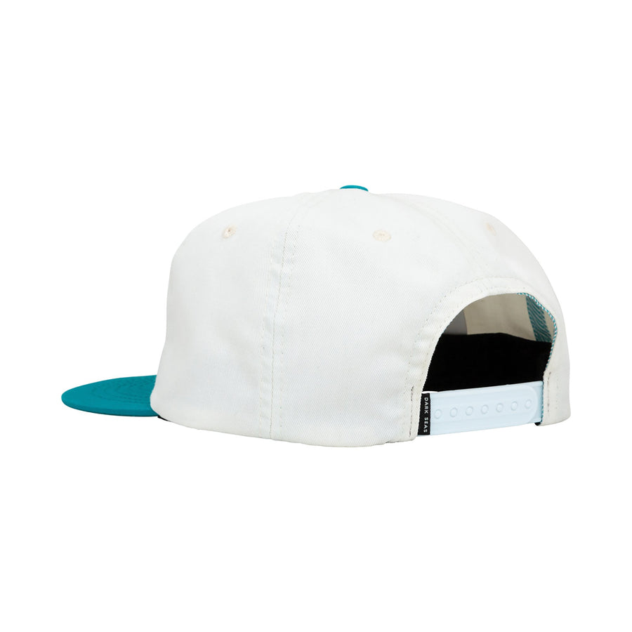 color: White/Teal