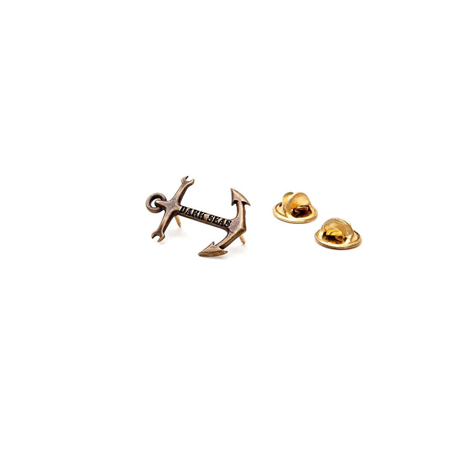 color: Antique Brass ~ alt: Dark Seas Spanner Pin