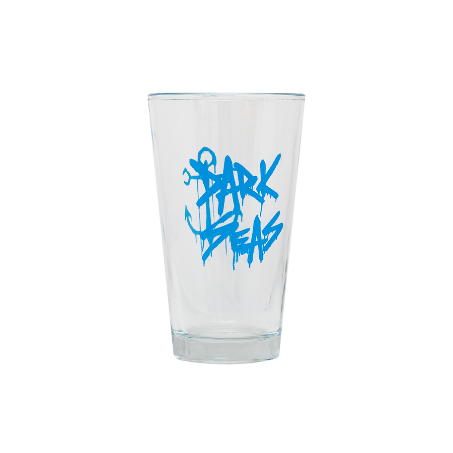 color: Navy ~ alt: Froth Pint Glass