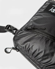color: black ~ alt: GBY Ultralight - Cross-Body Bag 01 ~ info: Front pocket detail