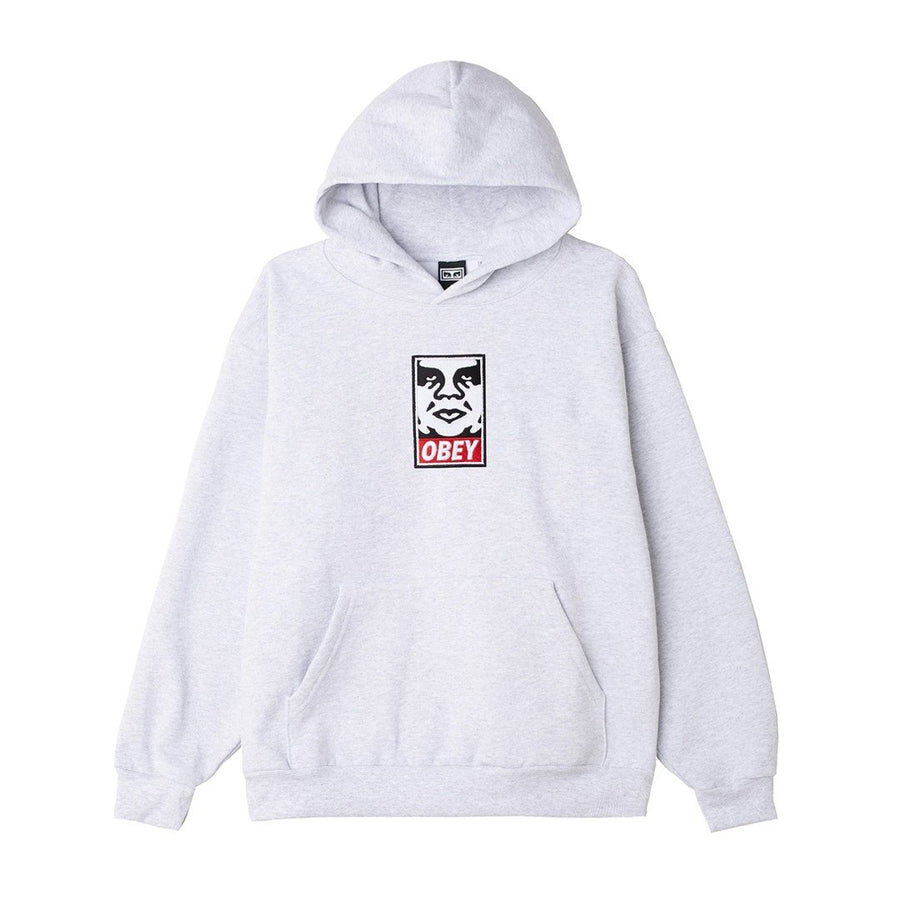 Icon Heavy Weight Pullover Hood Ash