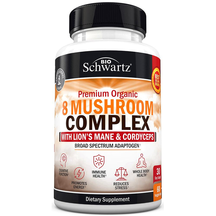 8 Mushroom Complex Capsules