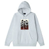 OBEY x Glen E. Friedman Run DMC Premium Pullover Hood ash grey